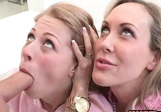 Zoey Monroe shared BF with Brandi Love after making out - 6 min
