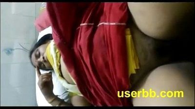 Desi Telugu olgun randi saroja siktir et ile müşteri ile ses 2 min