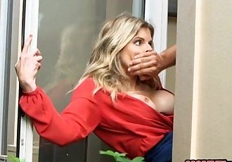 Sydney Cole caught MILF fucking with BF