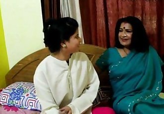 Indian old aunty boobs show - 5 min