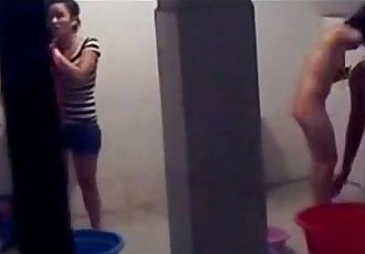 Vietnam student hidden cam in bathroom - 12 min