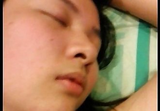 schlafen Asiatische Amateur Schlampe 2 4 min