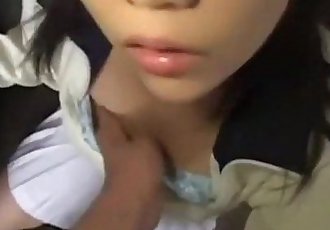 Asian teen is forced to suck cock. Full video http://zo.ee/DSm - 7 min