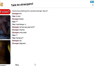 Omegle 3 / Beautiful teen slut discover Omegle for first time