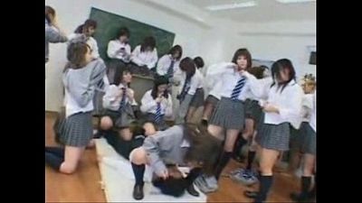 japanese schoolgirls groupsex 1 - 5 min