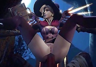overwatchmercy gif colección 1 14 min