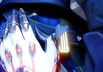 sombra en reaper overwatch animatie Hentai 3d 1 min 12 sec hd