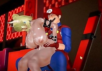Mario vs bowsette