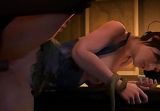blacked: Lara Croft