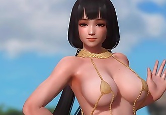 Dead or Alive 5 1.09BH - Naotora Dance on the Beach w/ Sexy Outfits #1