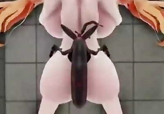 insect MMD R-18 Suika