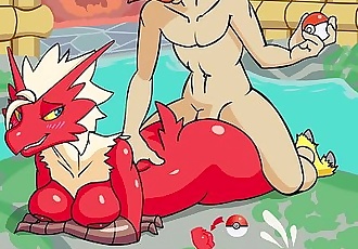 Mais quente Molas retro parasitas Pokemon animação