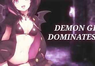 Demon Dziewczyna dominuje jesteś