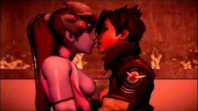 Overwatch Lesbians with Sound - 1 min 5 sec