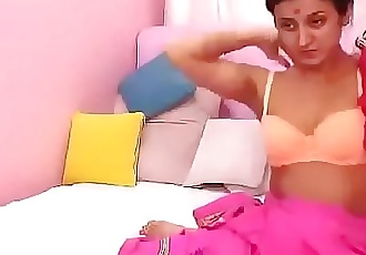 Beauty indian pornstar bhabi striptease showing boobs 9 min
