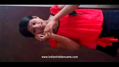 young sexy indian teen stripping naked while taking on the phone - 1 min 11 sec
