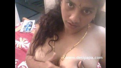 Hyderbadi Mallu Bhabhi Naked Fucking Her Hairy Indian Pussy - 1 min 35 sec