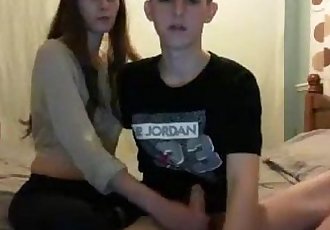 Young Couple Fuck Twice on Webcam