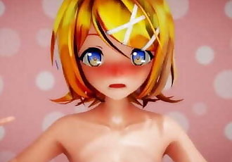 MMD Rin Decides To Take Off Her Modest Looking Dress
