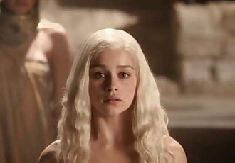 Emilia Clarke - Topless & Bare Butt, Teen Girl - Game of Thrones s01 (2011)