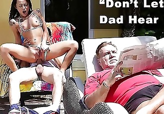 Non cazzo il mio daughterteen Holly Hendrix ha anale divertente Papà amico 12 min hd+
