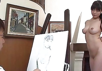 日本 妈妈 和 儿子 裸体的 绘画 1xxxcams.io 48 min 720p