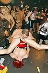 Late night drinking to the wee hours at nightclub leads to a full blown orgy