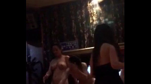 party sexy girl in karaoke room