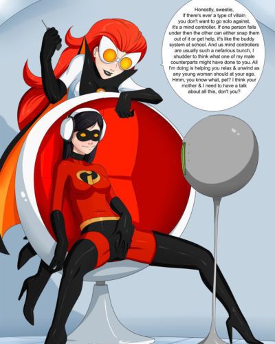 oo sebastian oo The Incredibles - Mother & Daughter Relations With Mezmerella