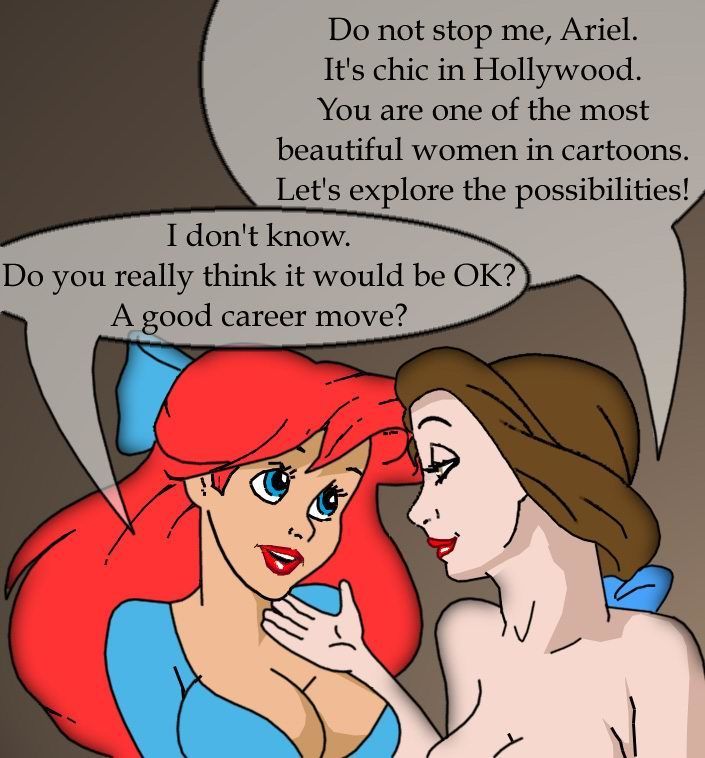 Belle and Ariel (The Little Mermaid-.. at XXX Cartoon Sex .Net