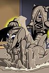 Dboy Raven and Terra Mud Fight (Teen Titans) - part 2