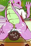 Saurian Spike: School Girl Outfit (My Little Pony: Friendship is Magic)