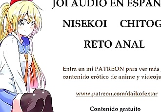 JOI Hentai de Nisekoi en Español. ¡Con voz femenina! Chitoge. 8 min 720p