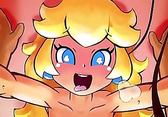Super Mario: Princess Peachs POV Pussy Fucking Sex Loop 5 min HD