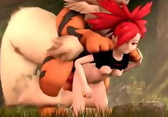 Flannery from Pokemon movie hentai Compilation