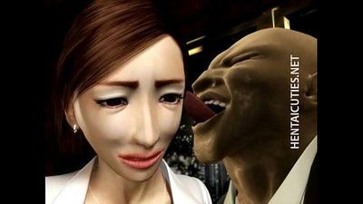 3D hentai MILF gets big tits tortured - 5 min