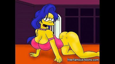 Marge Simpson hentai parody - 5 min