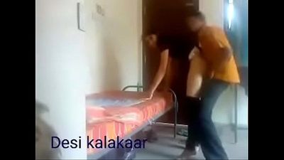 Hindi boy fucked girl in his house and someone record their fucking video mms - 5 min