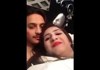 Punjabi NRI Sexy Big Boobs Pressing in Hotel Room