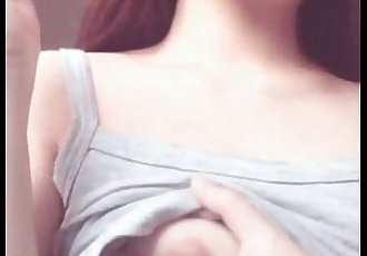 Selfie 46 asian girl nice boob - 2 min
